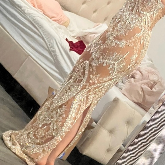 Beaded Corset Dress - Picture 3 of 3